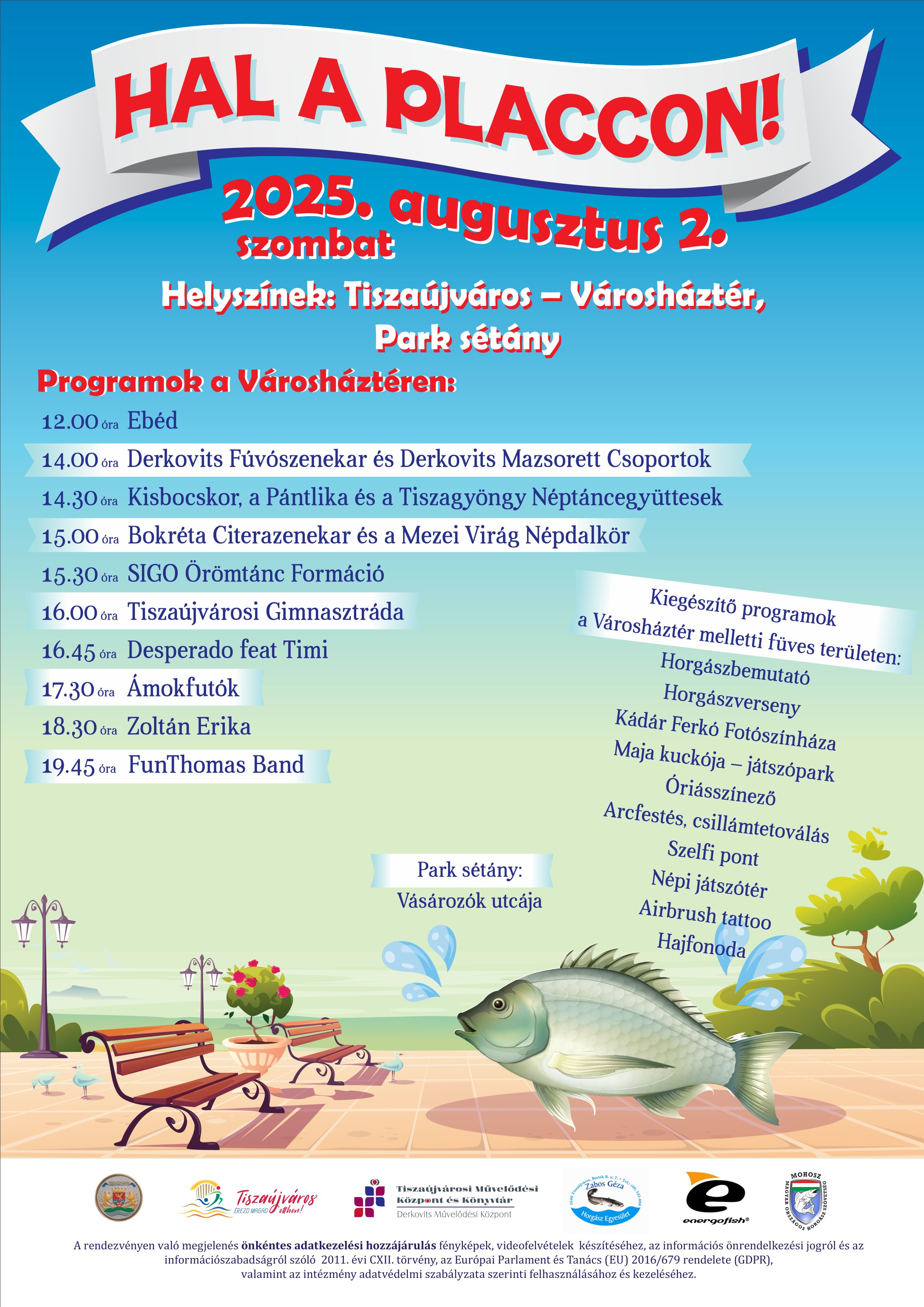 Hal a placcon plakát 20251