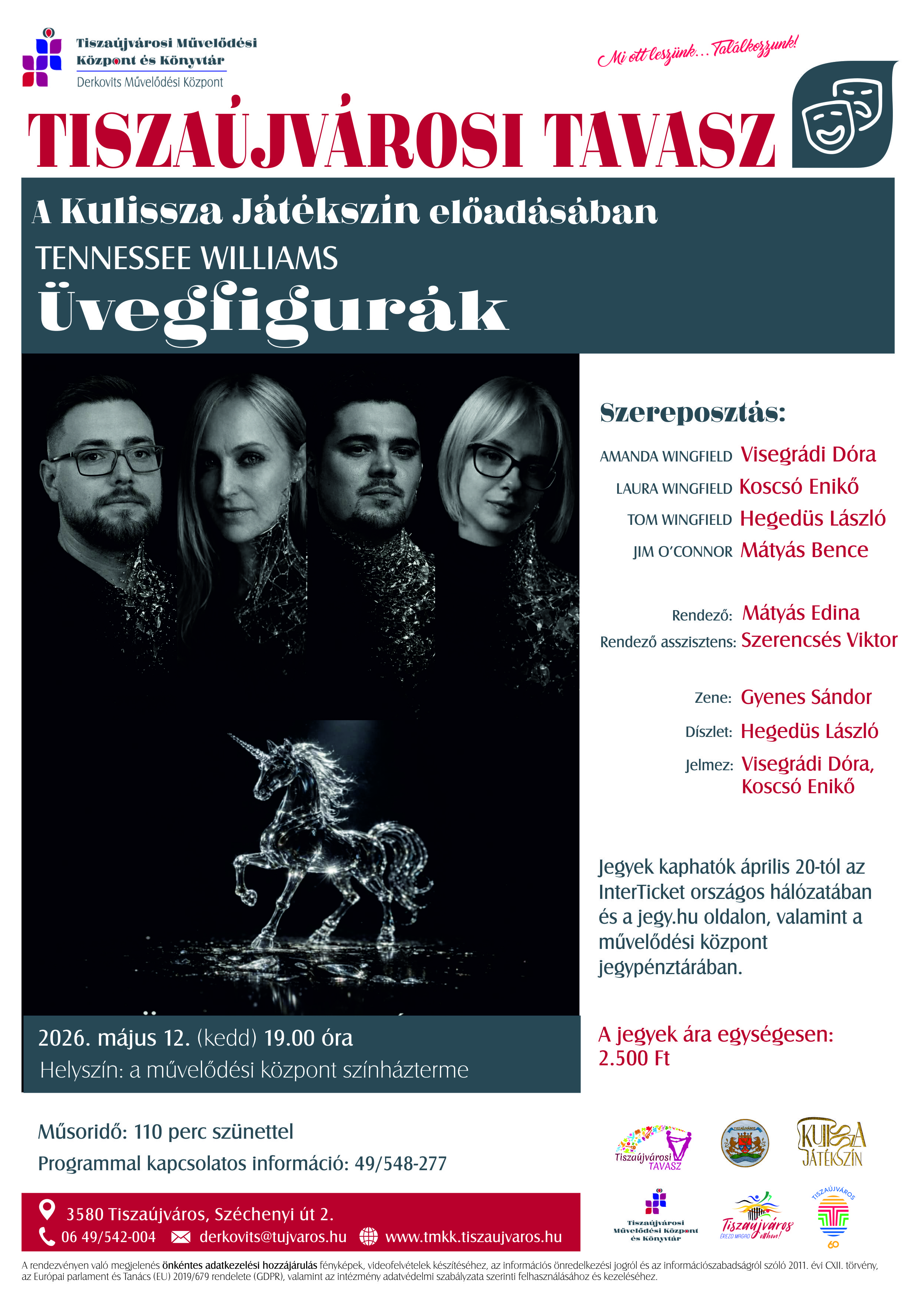 Üvegfigurák plakát